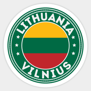 Vilnius Sticker